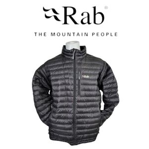 RAB Microlight Down Jacket - Men's Xxl (Fits Like XL) - Black